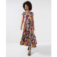 Tropical Island Maxi Dress Petite 8P