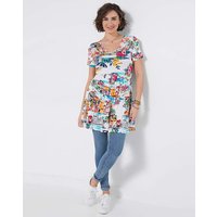 Sunny Scenic Jersey Tunic Top