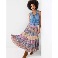 Boho Dreams Tiered Maxi Skirt