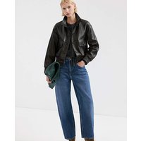 Barrel High Waist Jean MID Wash