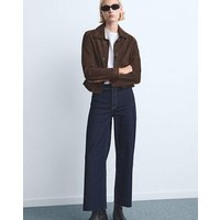 High Waisted Culotte Jean