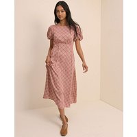 NOBODYS QUINN MIDI DRESS