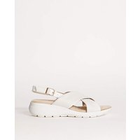 Crossover Sandal EEEEE Fit OFF White