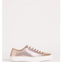 Lace to Toe Trainer EEE Fit Rose Gold