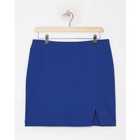 Super Stretch Split Mini Skirt
