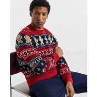 Knitted Fairisle Christmas Jumper M39 41