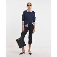 Cotton Cropped Legging