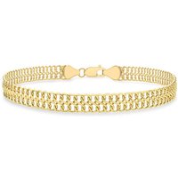 9Ct Double Curb Chain 1 2
