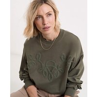 Applique Graphic Sweatshirt