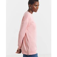 Side Zip Longline Sweat