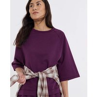 Half Sleeve Sweatshirt