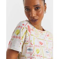 Crew Neck T Shirt Print JD Williams