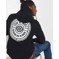 & Borders Label Hoodie