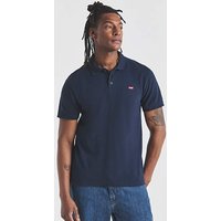 Short Sleeve Housemark Pique Polo