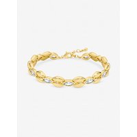 Plated & Crystal Bracelet