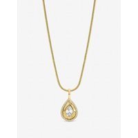 Plated Peardrop Pendant