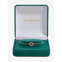 Gold Plated Heart Bracelet Gold