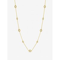 Plated CZ Bezel Neckwear