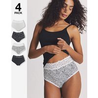 4 Pack Full Briefs Mono Animal 24 26