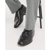 Formal Leather Brogue Wide