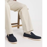 Suede Look Loafer Wide Fit