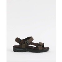 Brown Trekker Sandal Wide at JD Williams Catalogue Brown Trekker Sandal Wide.