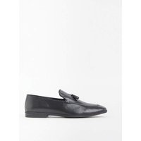 Leather Formal Tassle Loafer Wide