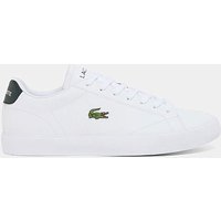 Lacoste Lerond Set Trainers in White and Dark Green