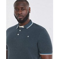 & Premium Paulos Tipped Polo Multi Coloured & M