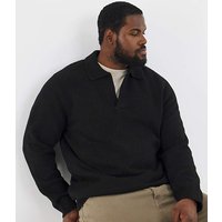 & Soho Ollie Kknit Split Neck & M