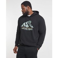 & Mountain Graphic Hoodie & 1XL