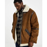 & Cole Aviator Jacket Multi Coloured & 2XL