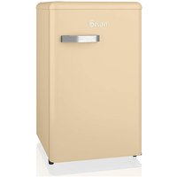 Swan Retro Under Counter Fridge Cream Cream - Swan