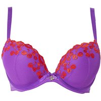 Cherry Kiss Plunge Bra Bright