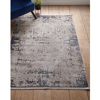 Vintage Medallion Fringe Woven Rug 120X170