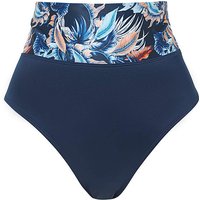 Curves Tasmania Bikini Brief INK Print