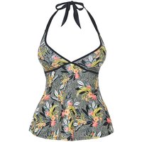 Curves Salaga Tankini Top Print