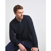 & Rodney Polo Long Sleeve Night SKY & 6XL