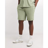 & Abery Plisse Shorts &