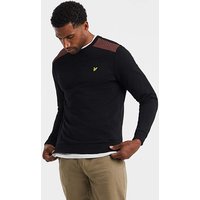 & Check Panelled Sweatshirt