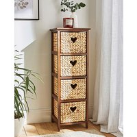 Hyacinth Hearts 4 Drawer Tall unit