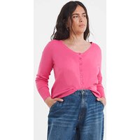 Fine Gauge Scallop Edge Cardigan 16 18