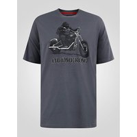 Craig Gorilla Biker Printed T shirt