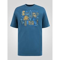 Hovell Summer Beach Print T Shirt