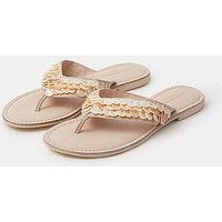 Embellished Flip Flops