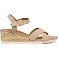 D Ischia Corda Sandal Dark Skin