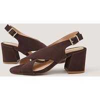 Cally Leather Block Heels