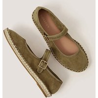 Dede Faux Suede Espadrille Flats