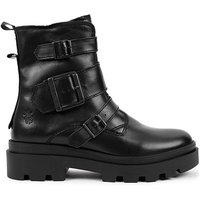 Jeda Leather Biker Boots
