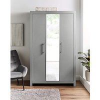 Dakota 3 Door Mirrored Wardrobe